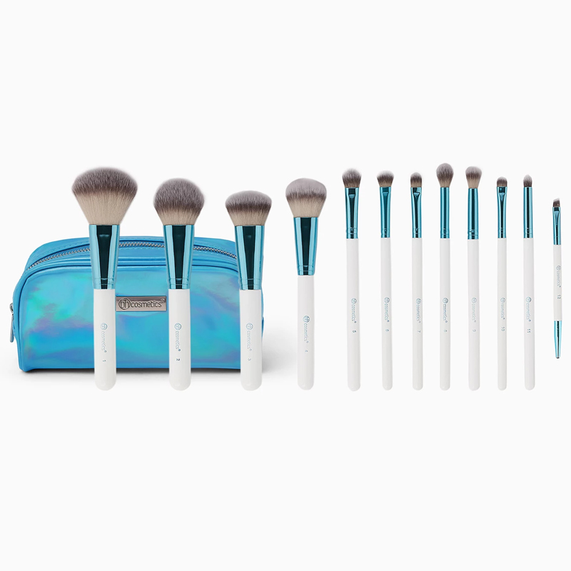 Bộ Cọ Trang Điểm 12 Cây BH COSMETICS Poolside Chic BHBO17
